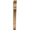 Ekena Millwork Merced Slat Smooth Bracket, Western Red Cedar, 3 1/2"W x 32"D x 40"H BKT04X32X40MRC06SWR - alternate 3